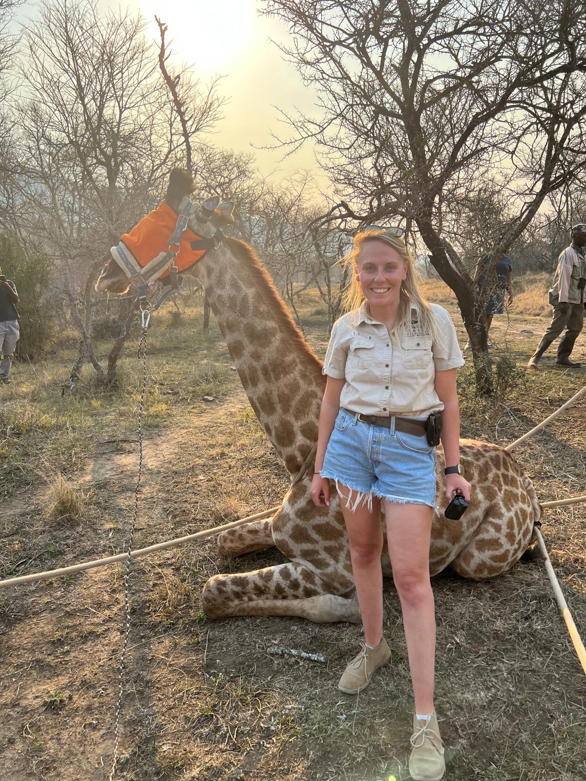emily and giraffe